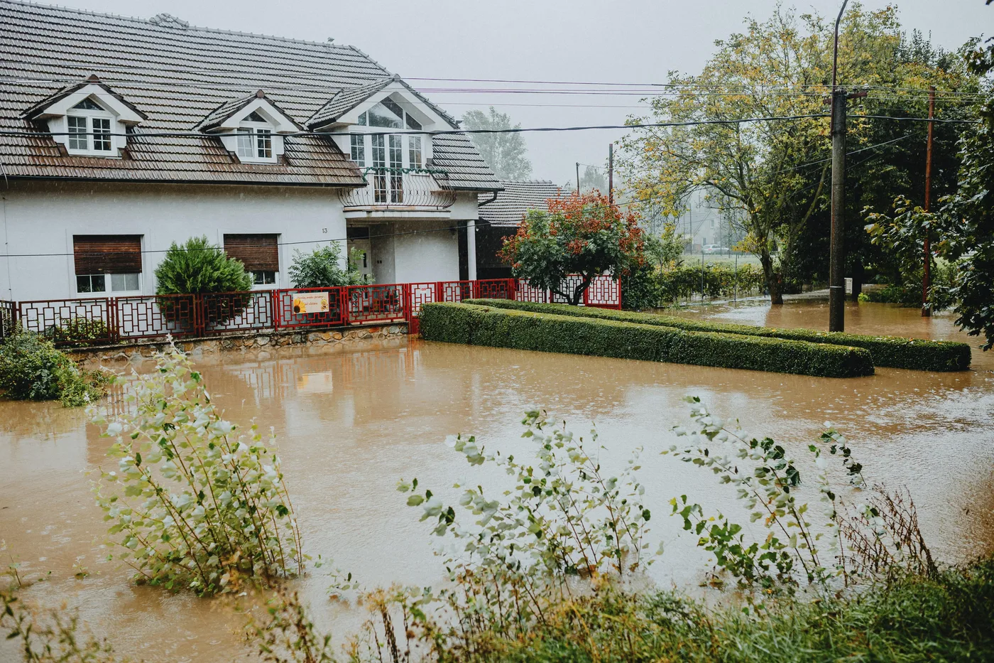 water damage restoration meridian idaho — flooded home being remediated