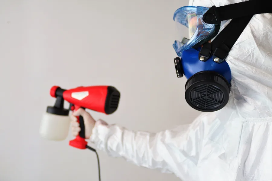 mold remediation process boise idaho — containment setup